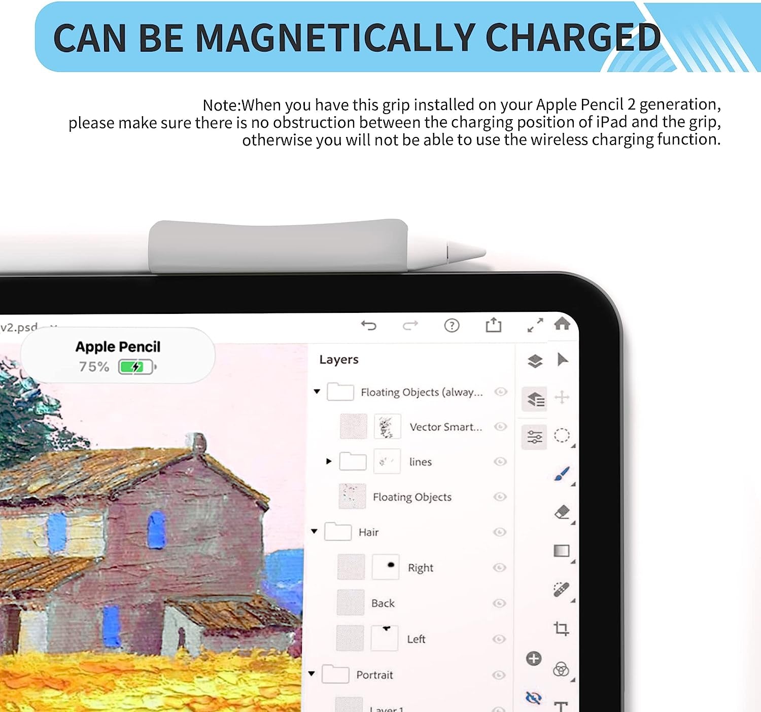 9 Pack Grip Holder for Apple Pencil 2Nd Generation,3 Sizes Protective Stylus Grip Ergonomic Silicone Sleeve Accessories,Compatible with Ipad Pro 11 12.9 Inch,White,Grey,Green  Litumfen   