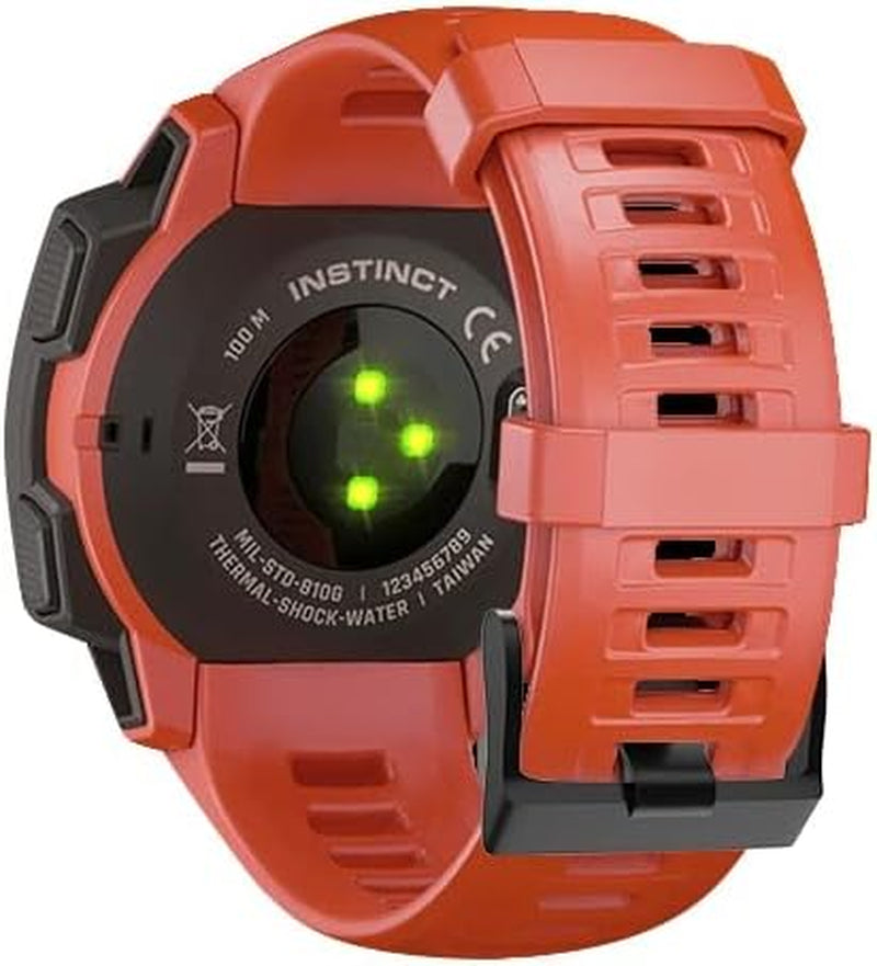 BCMCBV Silicone Band for Garmin Instinct/Esports/Tactical/Tide Solar Accessories Bands Smart Strap Watchband Quick Fit Wristband Correa  BCMCBV Medium For Instinct Tide 