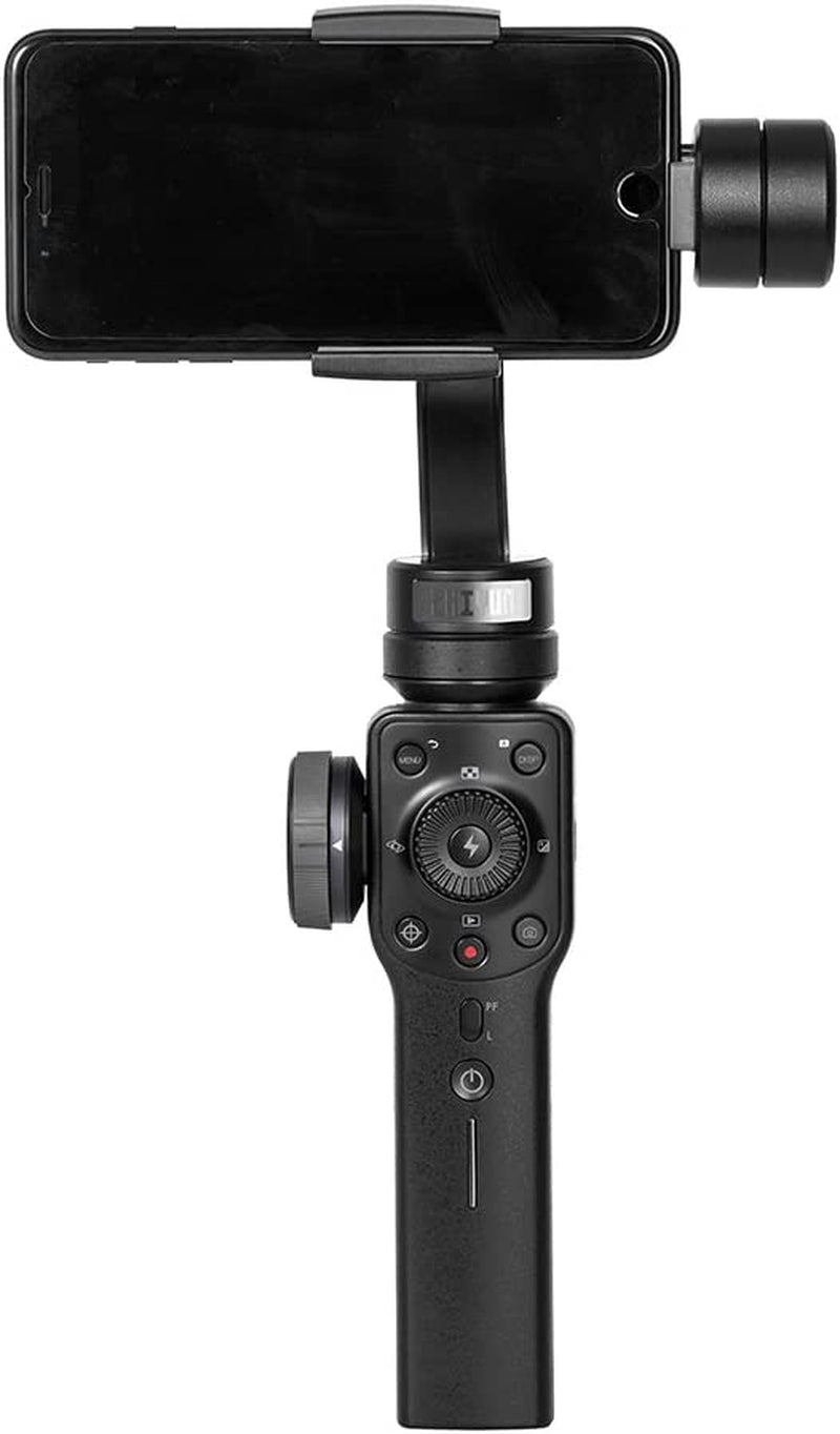 Zhiyun-Tech Professional 3-Axis Handheld Gimbal Stabilizer for Smartphones & Gopro with Focus and Zoom - Black  zhi yun   