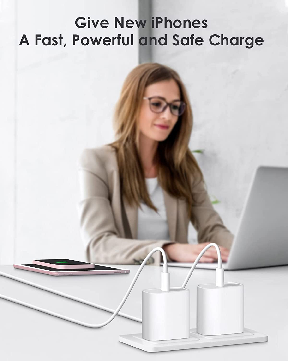 Iphone Charger 10 Ft [Mfi Certified] 20W USB C Charger with 10-Foot-Long Charger Parallel Cable Fast Charging Compatible with Iphone 14/14 Pro/14 Plus/14 Pro Max/13/12/11/11Pro/Xs/X/Xr, Ipad [2 Pack]  Shenzhen Yijiapin Trading Co., Ltd. / Shenzhen FuErBo Technology Co., Ltd   