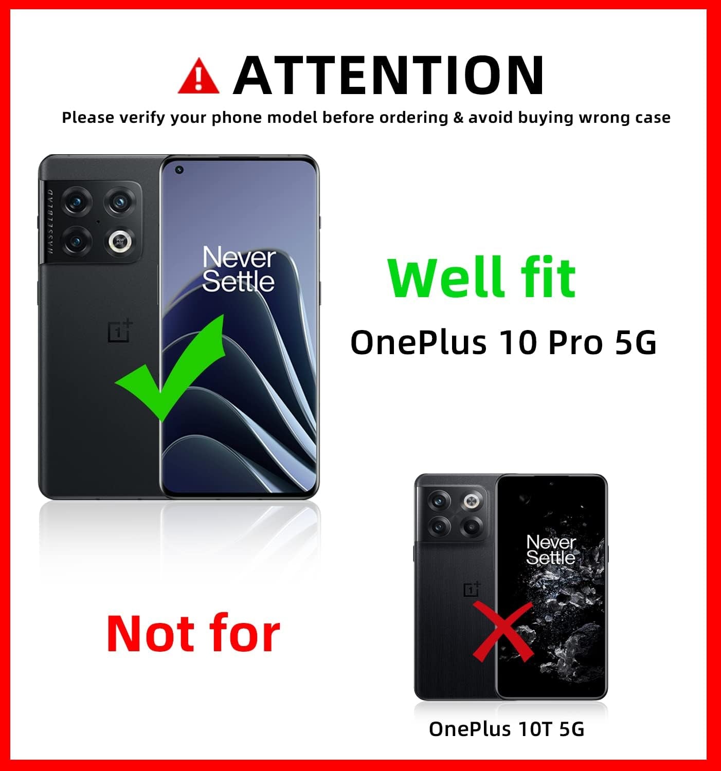 BNIUT for Oneplus 10 Pro Case Shockproof: Dual Layer Protective Heavy Duty Cell Phone Cover Rugged with Non Slip Textured Back - Military Protection Bumper Tough - 6.7Inch (Matte Black)  binghexin   