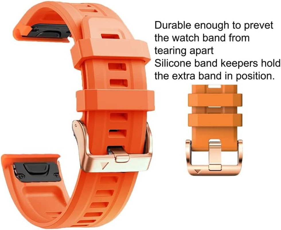 KAVJU 20Mm Silicone Watch Band Straps for Garmin Fenix 6S 6S Pro 5S 5Splus Descent Mk2S D2 Delta Smart Watch Band Straps Quick Releas  KAVJU   