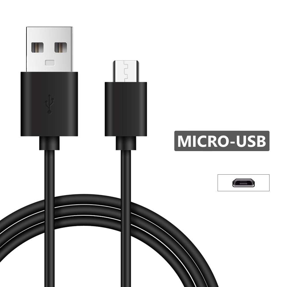 USB Charging Cable Charger Cord Compatible with Echo Buds, Raycon E25/E50/E55,Earfun Air Pro/Earfun Free Pro,Sabbat E12 Ultra Wireless Earbuds Charging Cord (Micro Port)  huanying   