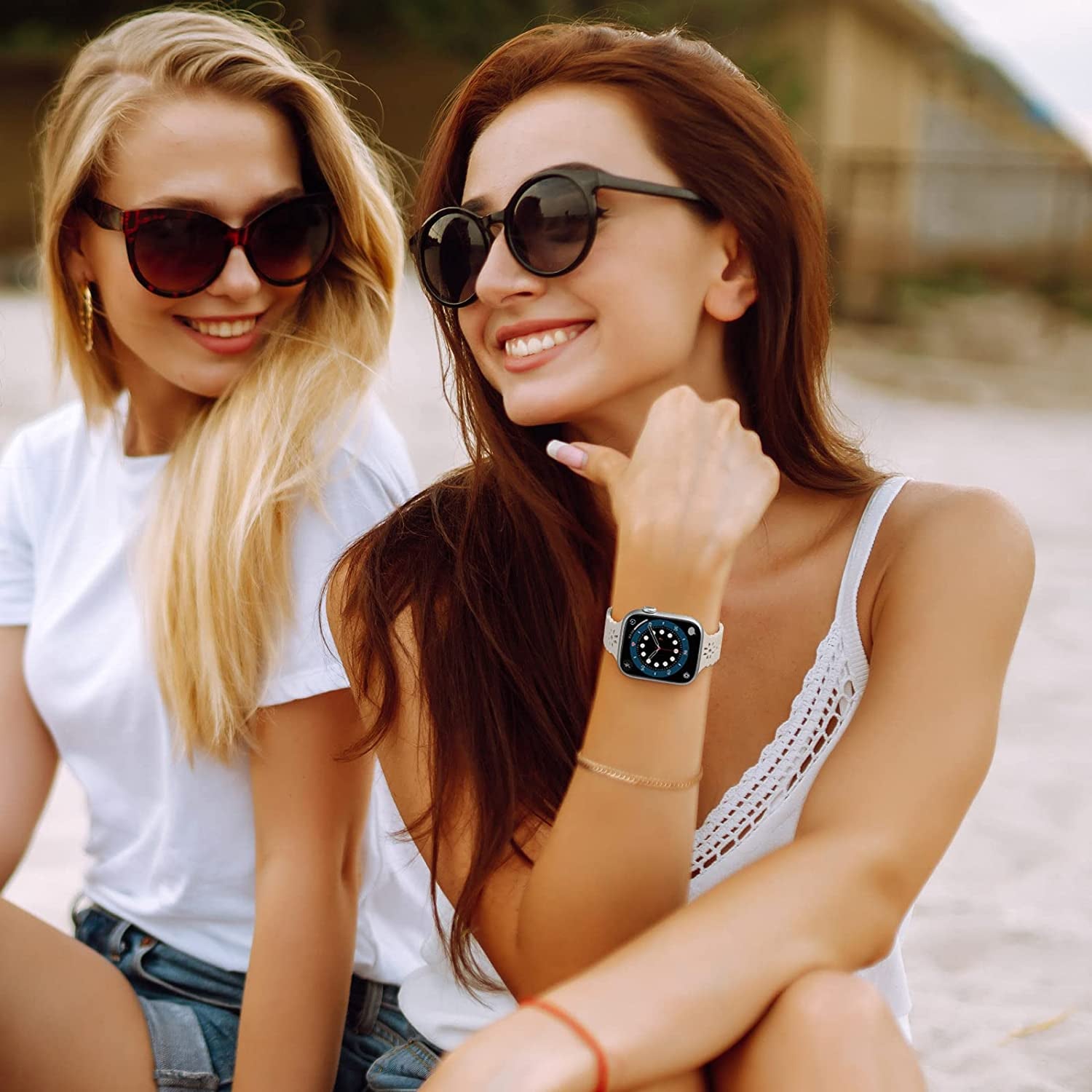 IMIVIO Hollow-Out Lace Slim Bands Compatible with Apple Watch 38Mm 40Mm 41Mm 42Mm 44Mm 45Mm 49Mm for Women Men, Hollow-Out Soft Replacement Strap for Iwatch Ultra Series 8 7 6 5 4 3 2 1 SE, 3 Pack  IMIVIO   