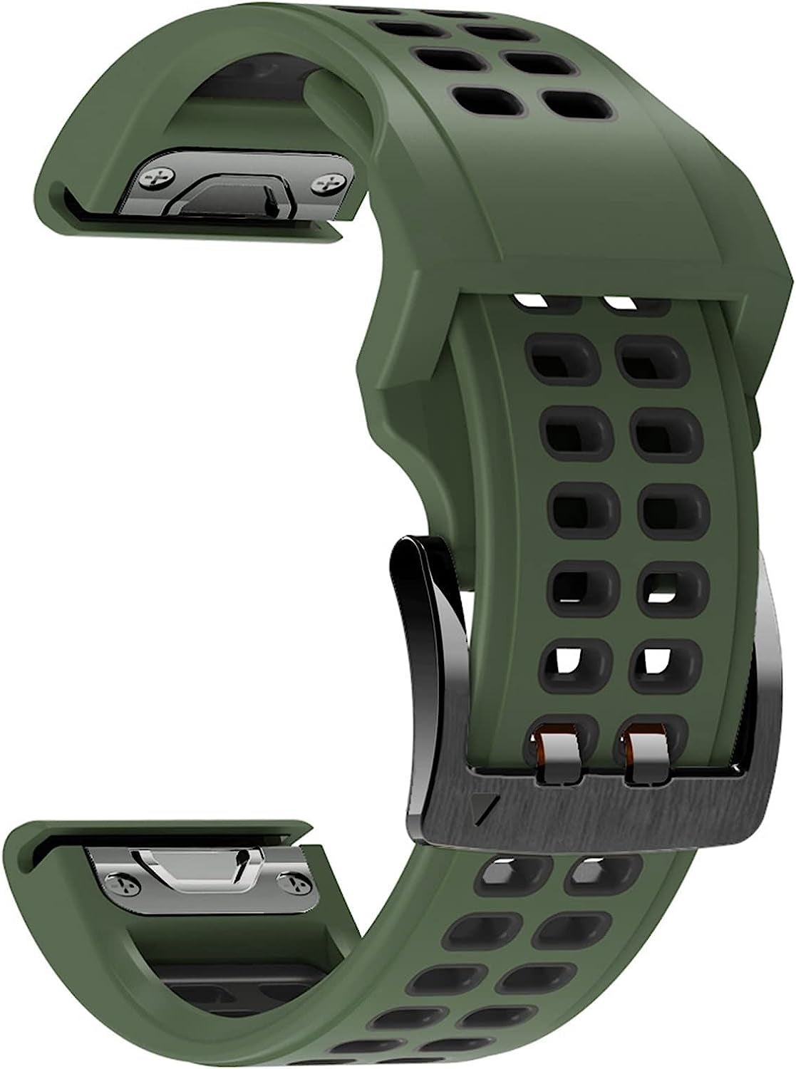 GQMYOK for Garmin Quickfit Watch Band 26MM Smart Watchbands  GQMYOK Double Buckle J 26MM 