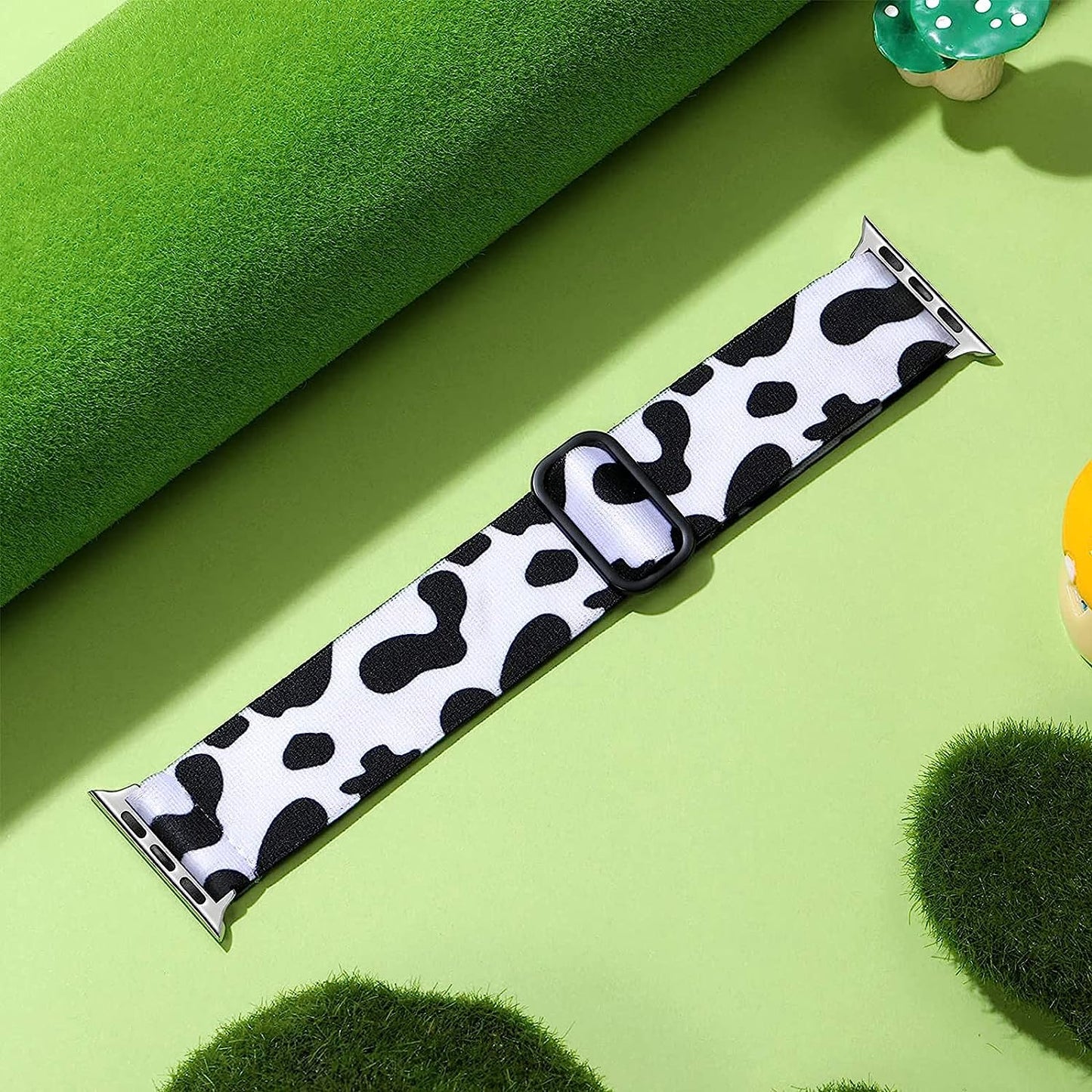 Vcegari Compatible with Apple Watch 38Mm 40Mm 42Mm 44Mm, Adjust Sport Elastic Band Nylon Replacement Wristband for Iwatch Series SE/6/5/4/3/2/1 Women Men Girls  Vcegari   