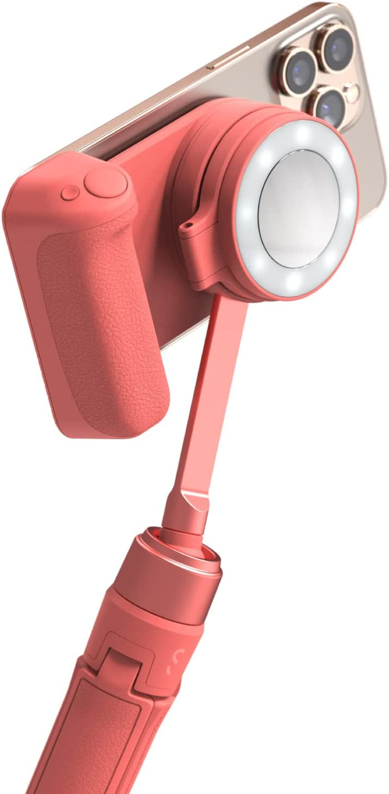 Shiftcam Snappod - Video Selfie Stick and Tripod - Magnetic Mount Snaps on to Any Phone - Tiltable Design | Midnight  ShiftCam Pomelo SnapGrip Creator Kit 