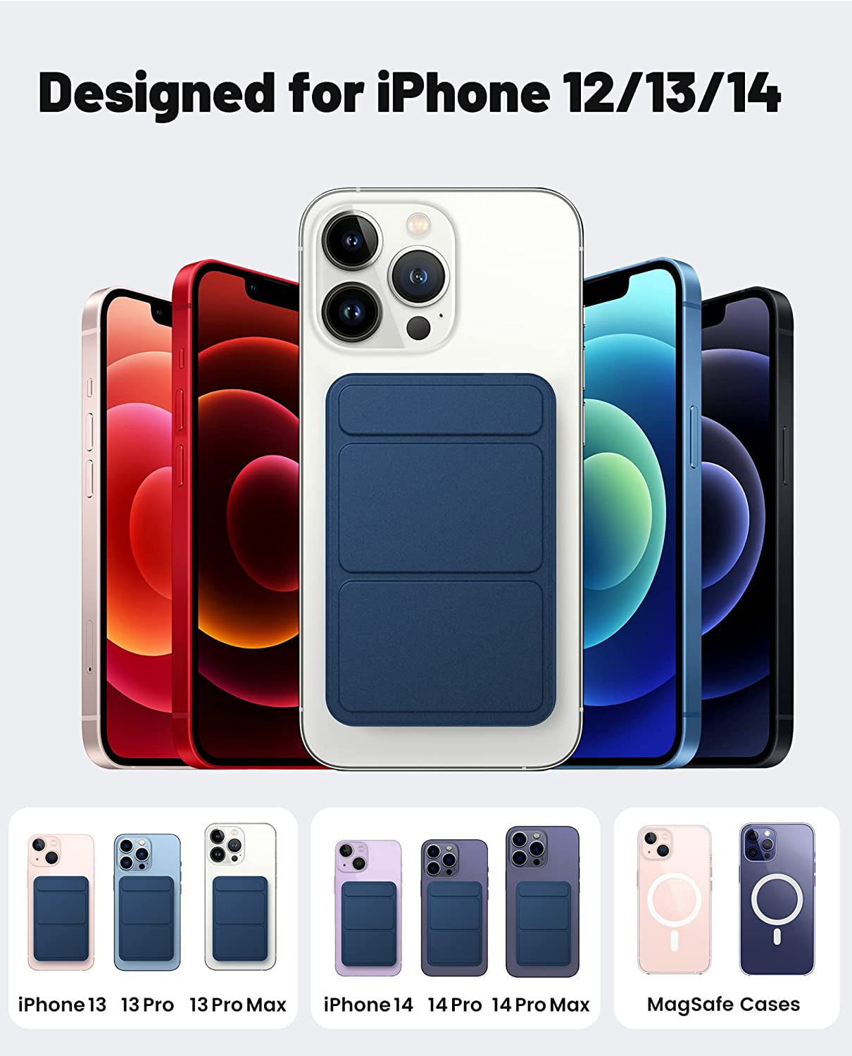 Yiisonger Magnetic Wireless Portable Charger, Foldable 10000Mah Battery Pack with USB-C Cable LED Display, Magnetic Power Bank 22.5W PD Fast Charging for Iphone 14/13/12/Pro/Mini/Pro Max（Dark Blue  Shenzhen Zhilianxintong Electronics Co., Ltd   