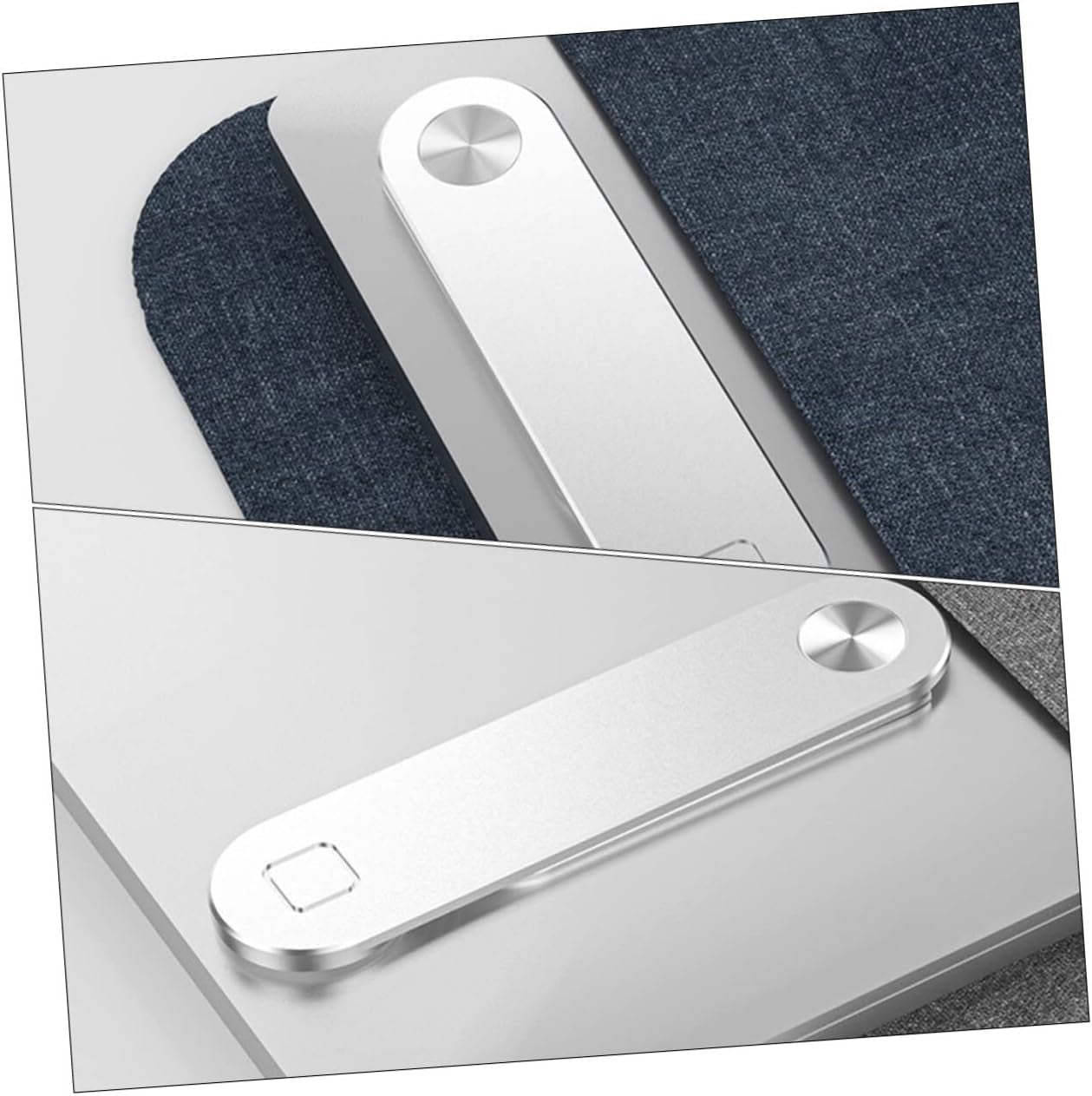 Operitacx Computer Phone Holder Computer Holder for Laptop Metal Brackets Magnetic Tablet Mount Laptop Stand Computer Adjustable Tablet Stand Magnetic Computer Stand Laptop Holder Metal 5Pcs  Operitacx   