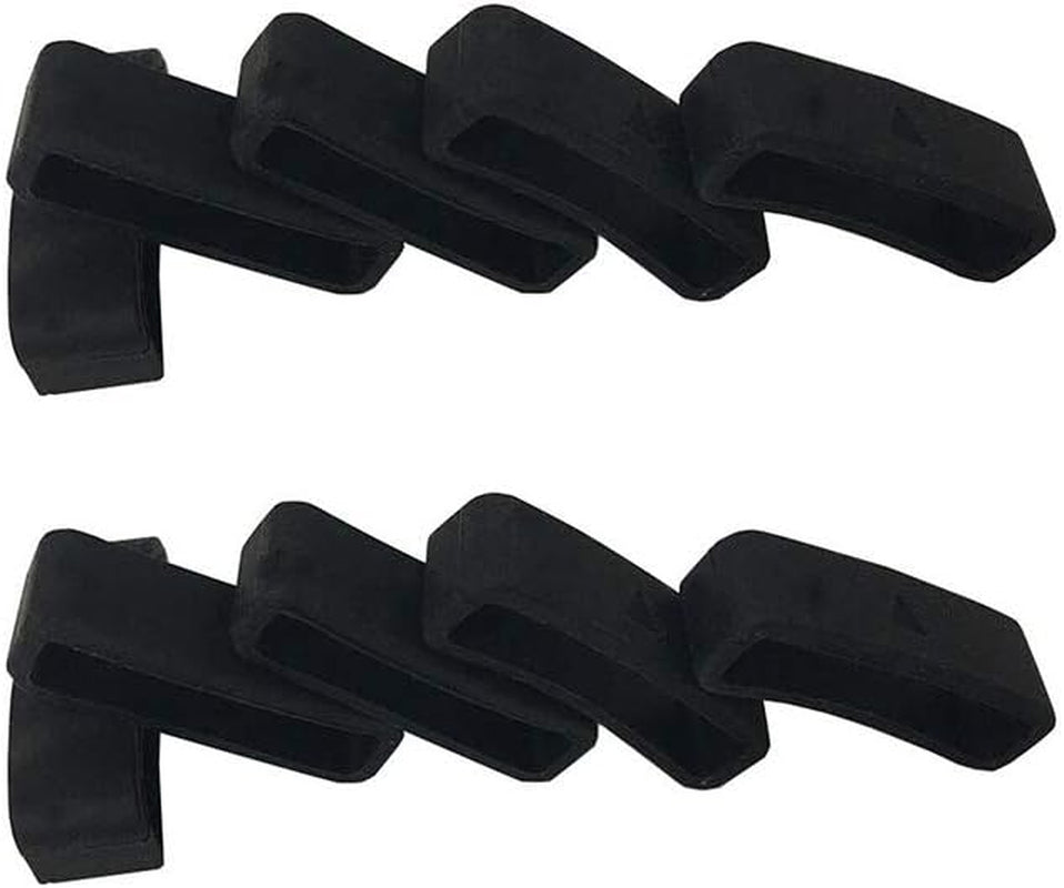 Ybludiy Compatible with Garmin Forerunner 235 Band,Soft Silicone Replacement Watch Band Fit Garmin Forerunner 235/235 Lite/220/230/620/630/735Xt/Approach S20/S6/S5 Bands  Ybludiy 10pcs-Watch Loop  