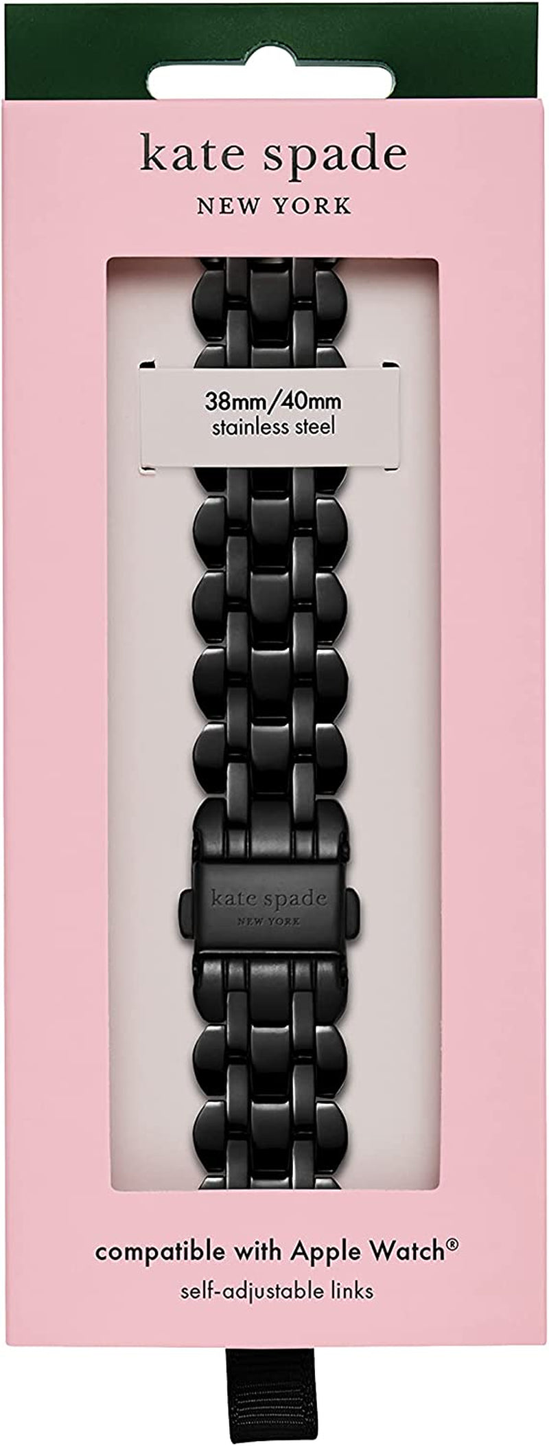 Kate Spade New York Interchangeable Stainless Steel Band Compatible with Your 38/40Mm Apple Watch- Straps for Apple Watch Series 8/7/6/5/4/3/2/1/SE  kate spade new york   
