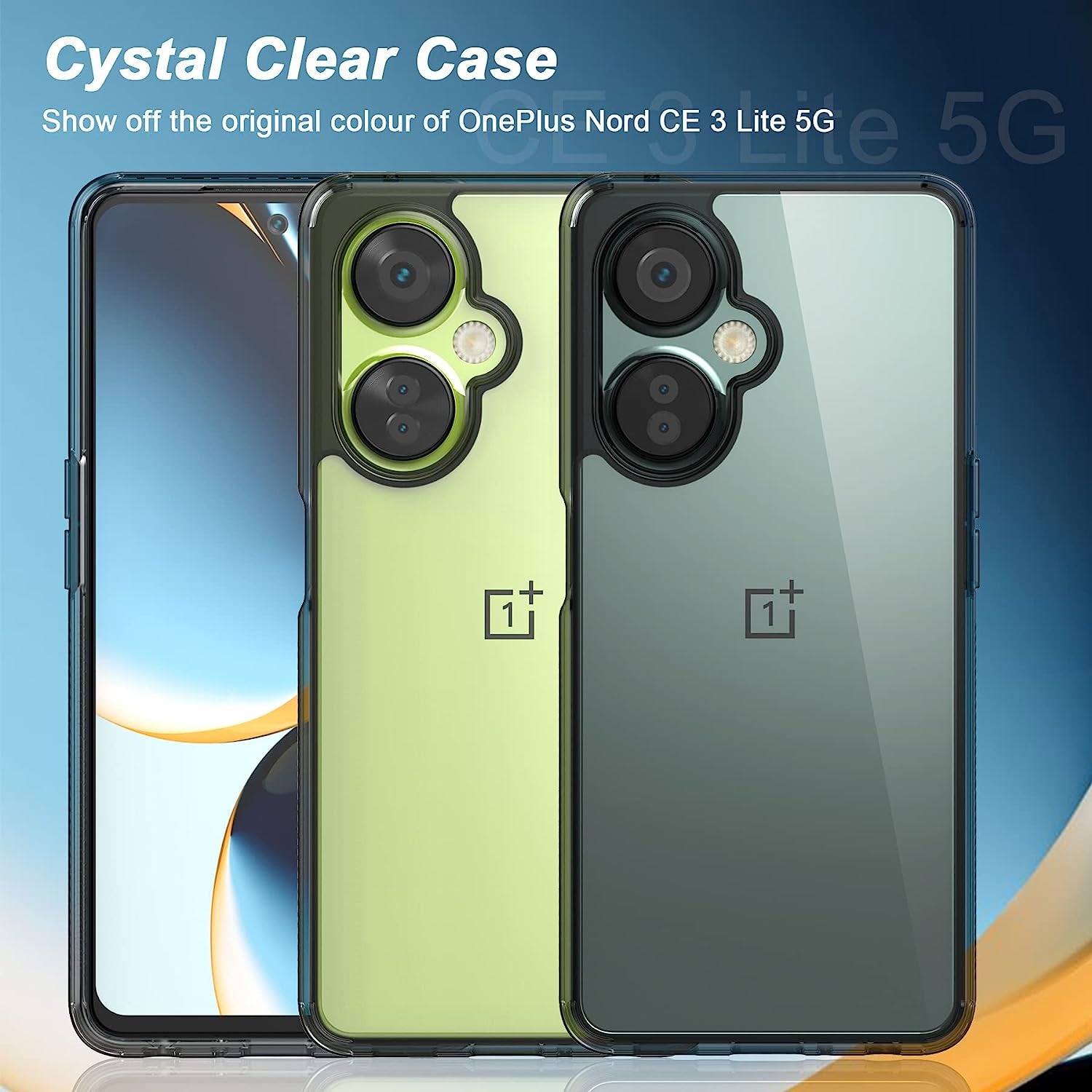 Foluu for Oneplus Nord N30 5G/Oneplus Nord CE 3 Lite 5G Case, Hard PC Back & Soft TPU Bumper Protective Shockproof Case for Oneplus Nord N30 5G 2023  Foluu   