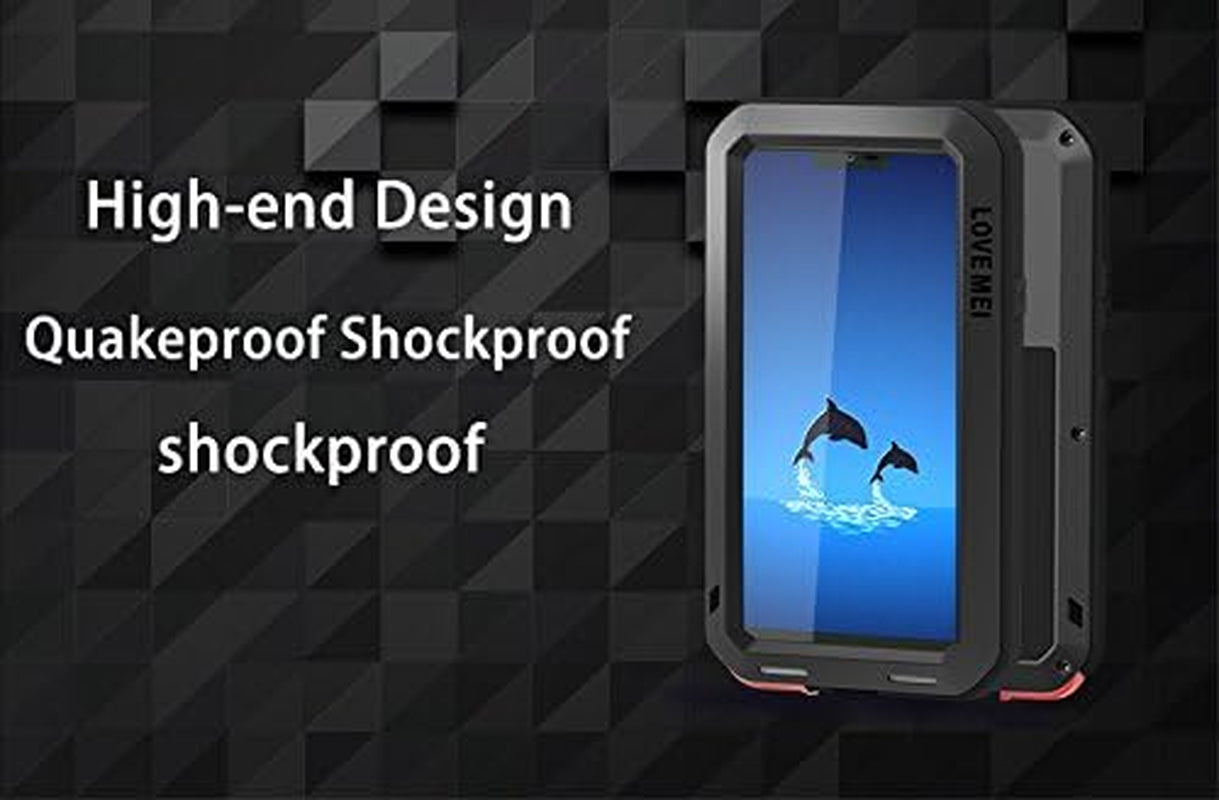 Love MEI Aluminum Metal Case for LG G7 Cover Powerful Armor Shockproof Life Waterproof Case for LG G7 (White)  China   