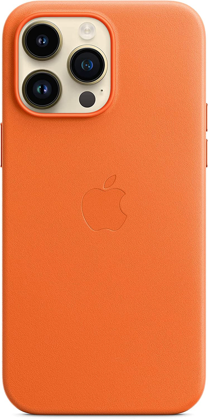 Apple Iphone 14 Pro Max Leather Case with Magsafe - Orange  Apple   