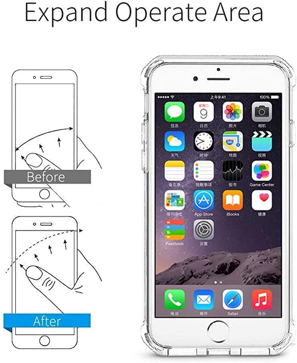 Transparent Phone Ring Holder Grip 5 Pack- Glitter Diamond Clear Cell Phone Ring Stand Holder Finger Grip Kickstand 360¡Ã Rotation, Compatible with Most of Phones, Tablets and Case  CRUMPS   