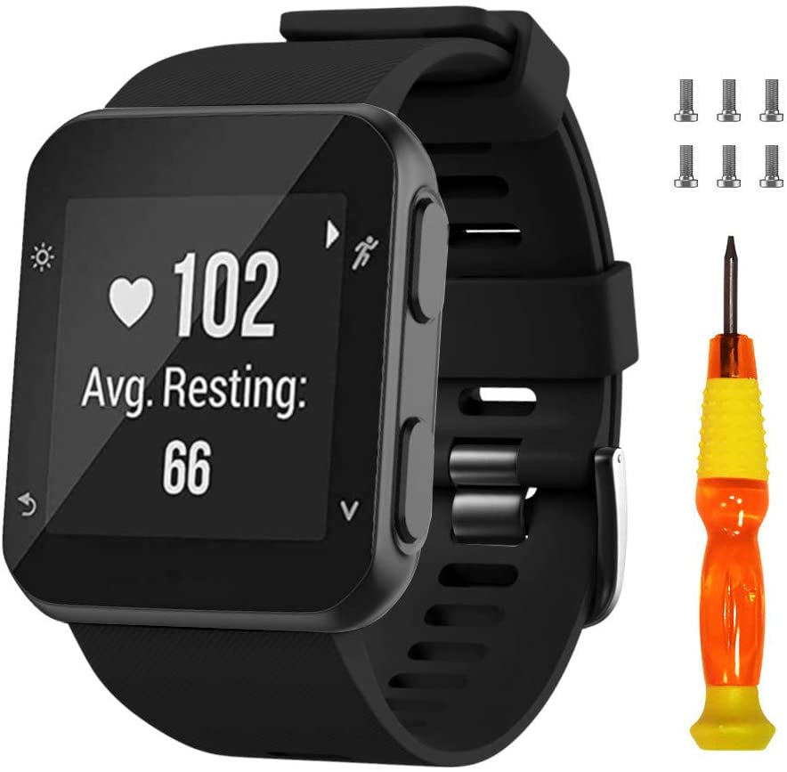 Notocity for Garmin Forerunner 35 Band Soft Silicone Replacement Watch Strap Compatible with Forerunner 35 Smartwatch  NotoCity   