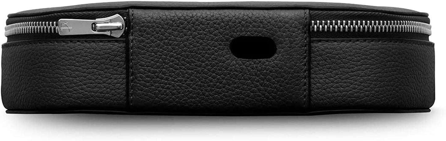 Woolnut Leather Case for Airpods Max - Black  Woolnut   