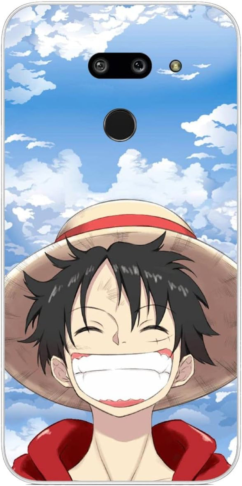 Compatible with LG G8 | LG G8 Thinq Case One Z with Piece 656 Ultra-Thin Transparent Soft Phone Case  Tongstar One Z With Piece Luffy 360  