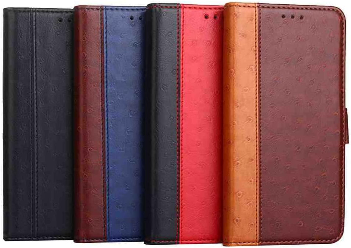Cyr-Guard Phone Cover Wallet Folio Case for LG V30, Premium PU Leather Slim Fit Cover for LG V30, Good Touch, Red  Cyr-Guard   