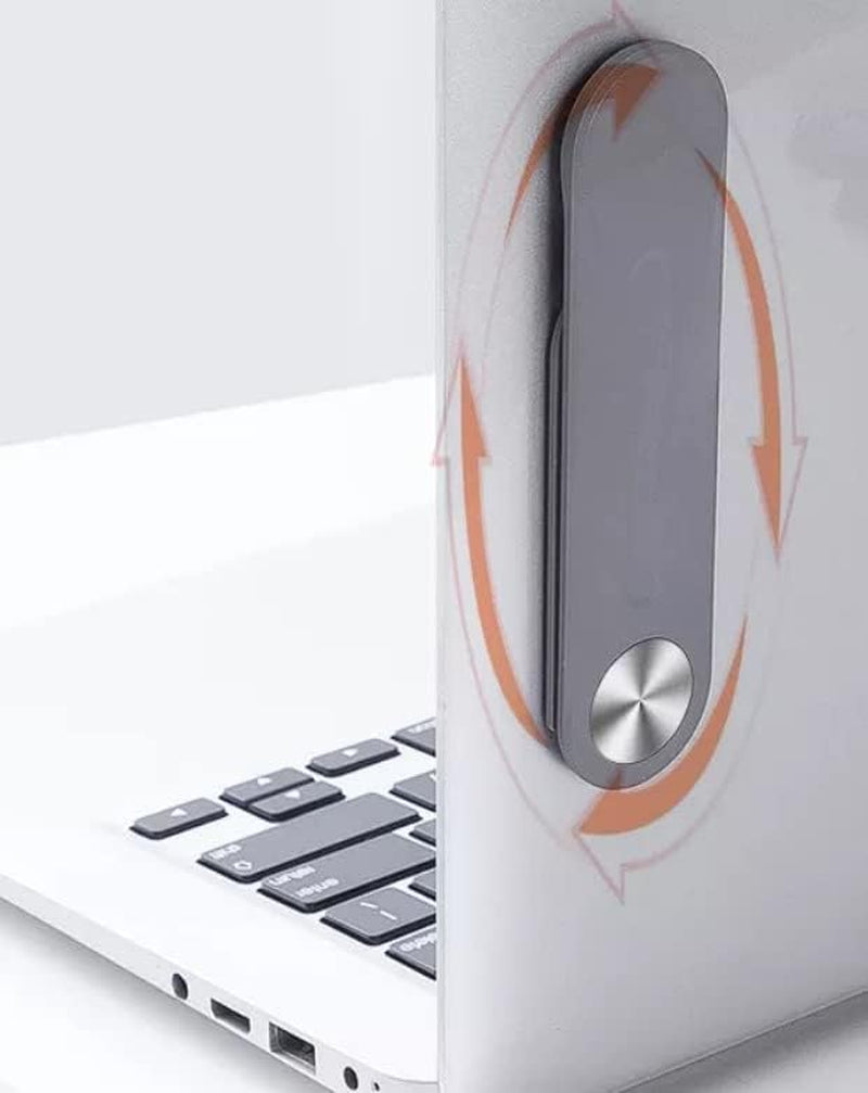 Laptop Phone Holder, Foldable Cell Phone Holder, Adjustable Phone for Laptop, Slim and Portable (Mint Green)  china   