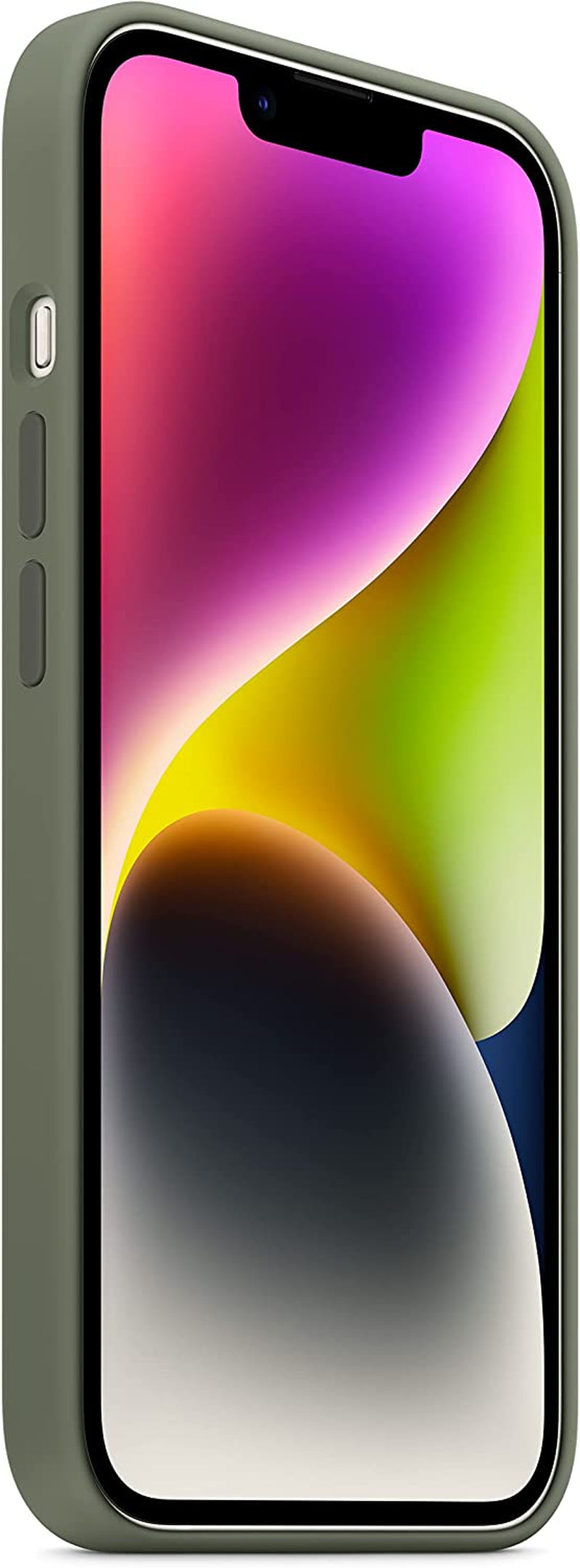 Apple Iphone 14 Silicone Case with Magsafe - Olive  Apple   