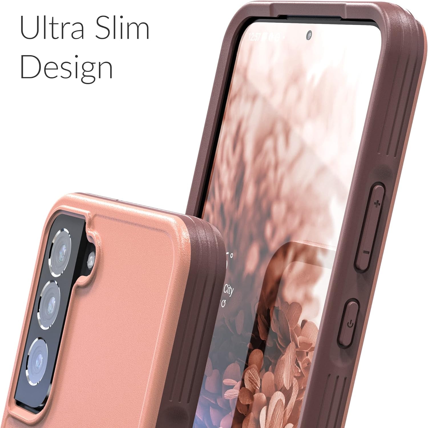 Crave Slim Guard for Galaxy S22 Case, Shockproof Case for Samsung Galaxy S22, S22 5G (6.1 Inch) - Blush  Crave   