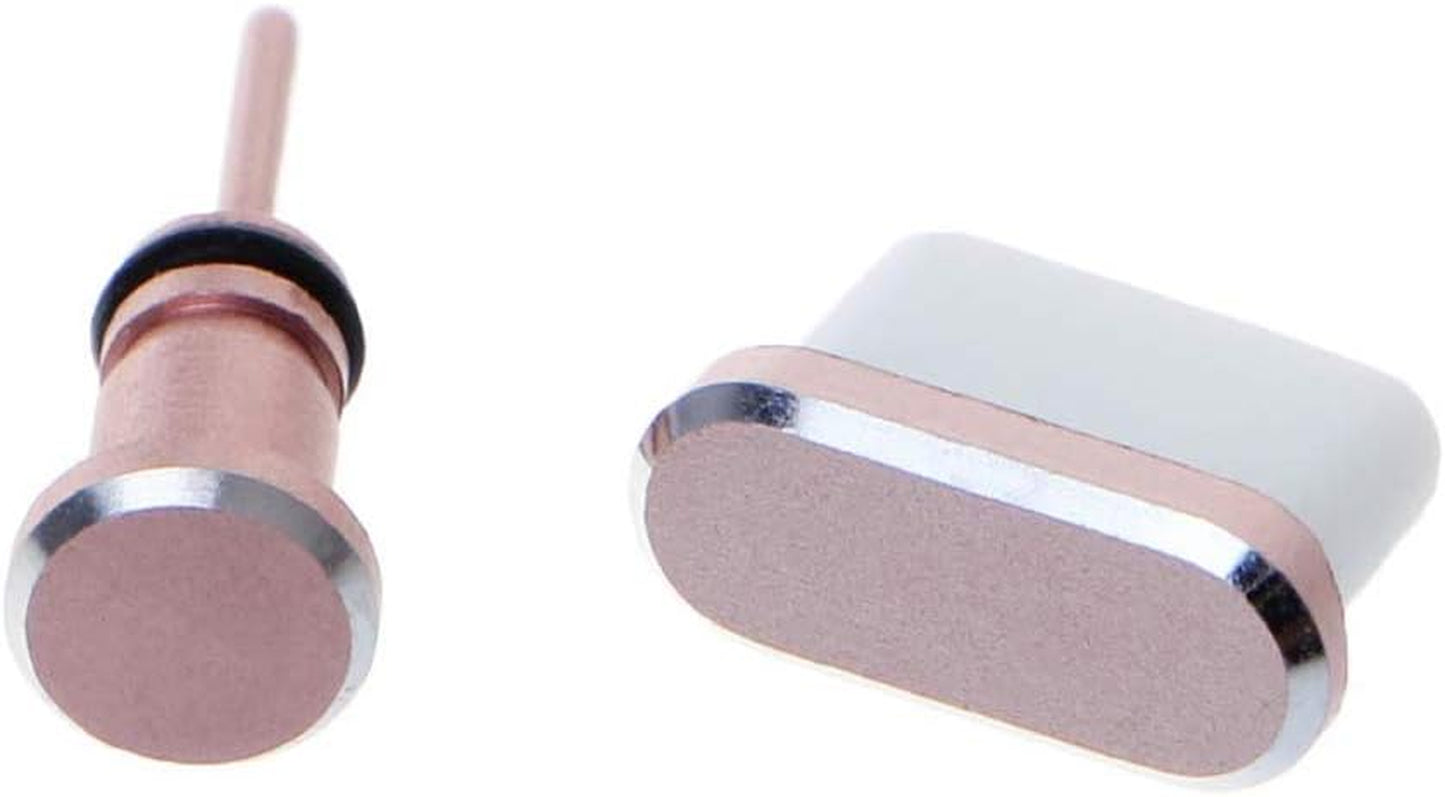 4 Pack Anti-Dust Plug Set Compatible with Type C Charging Port and Earphone Jack, anti Dust Pluggy Caps for USB C Devices as Samsung Galaxy Note 8 plus 9 S9 S9+ S10 S10+ HTC 10 U11 U11+ Oneplus 5 5T  ACKLLR   