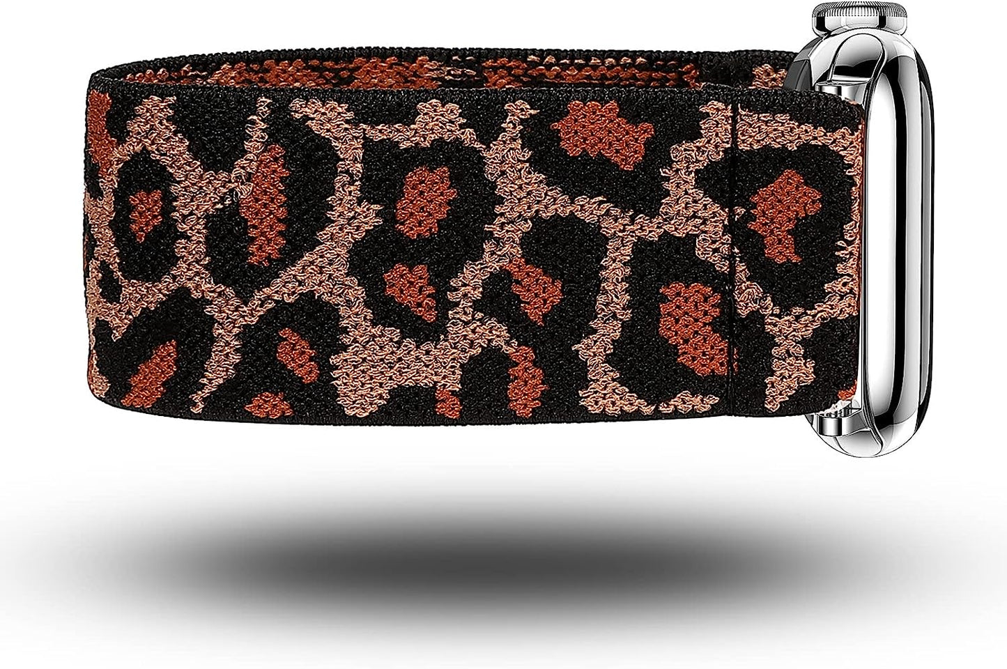 TOYOUTHS Elastic Band Compatible with Apple Watch Band Scrunchies Stretchy Solo Loop 41Mm/40Mm/38Mm Soft Nylon Strap Replacement Wristband for Iwatch Series 8/7/SE/6/5/4/3/2/1, Black/Gold/Blue, S  TOYOUTHS   