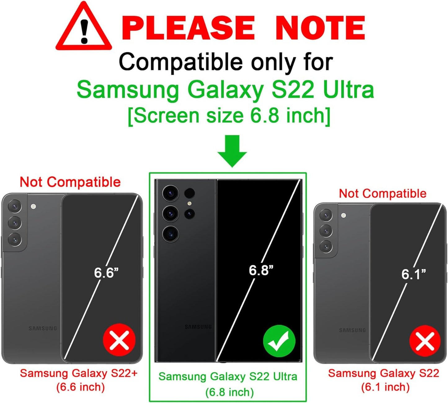 OWLSTAR Compatible with Samsung Galaxy S22 Ultra Case Cute Glitter Neon Bumper, Slim Flexible Protective Sparkly Bling Phone Cover for Women Girls (Hot Pink)  OWLSTAR   