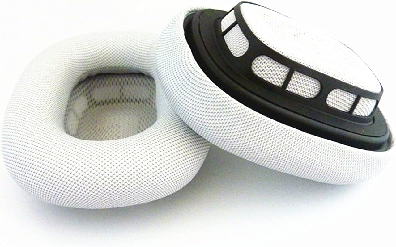 JEUOCOU Compatible for Airpods Max Earpads, Replacement Ear Pads Cushions Cover Repair Parts for Airpods Max Wireless Headphones with Magnet (Silver)  JEUOCOU   