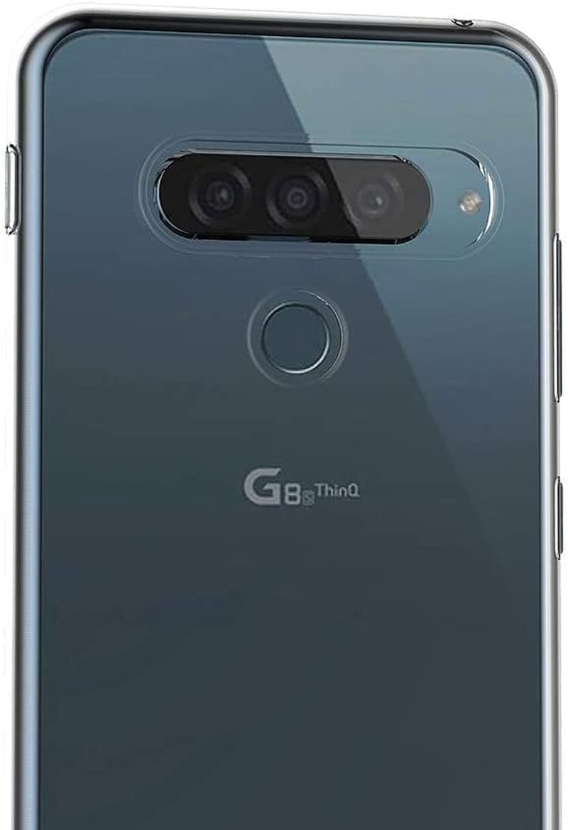 Maijin Case for LG G8 Thinq (6.1 Inch) Soft TPU Rubber Gel Bumper Transparent Back Cover  MaiJin   