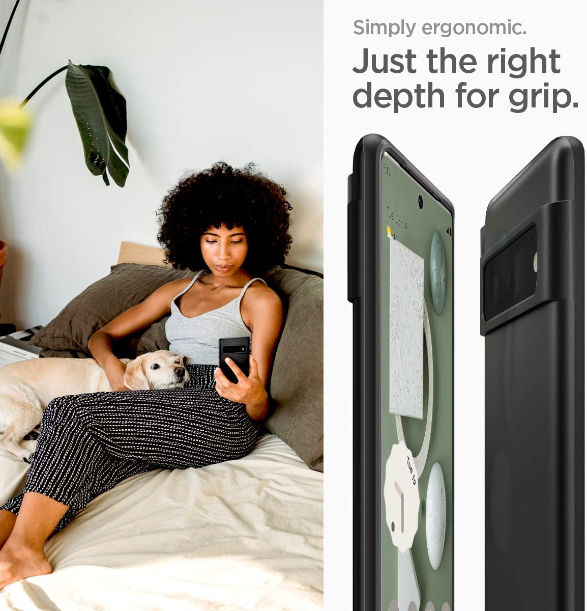 Spigen Thin Fit Designed for Google Pixel 6 Pro Case (2021) - Black  Spigen   