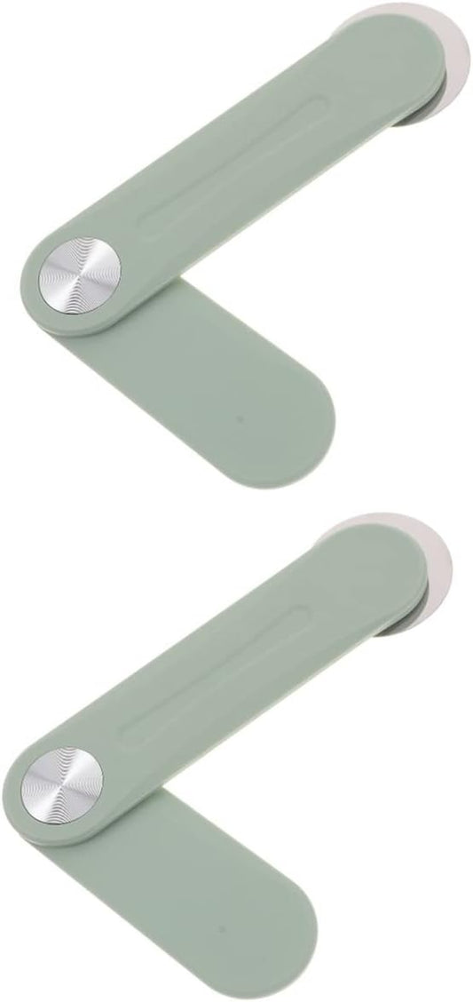 SOLUSTRE 2Pcs Expand Mobile Phone Bracket Smartphones Portable Phone Stand Laptop Phone Holder Computer Phone Mount Hands Free Phone Clip Magnetic Laptop Phone Mount Laptop Arm for Phone  SOLUSTRE   
