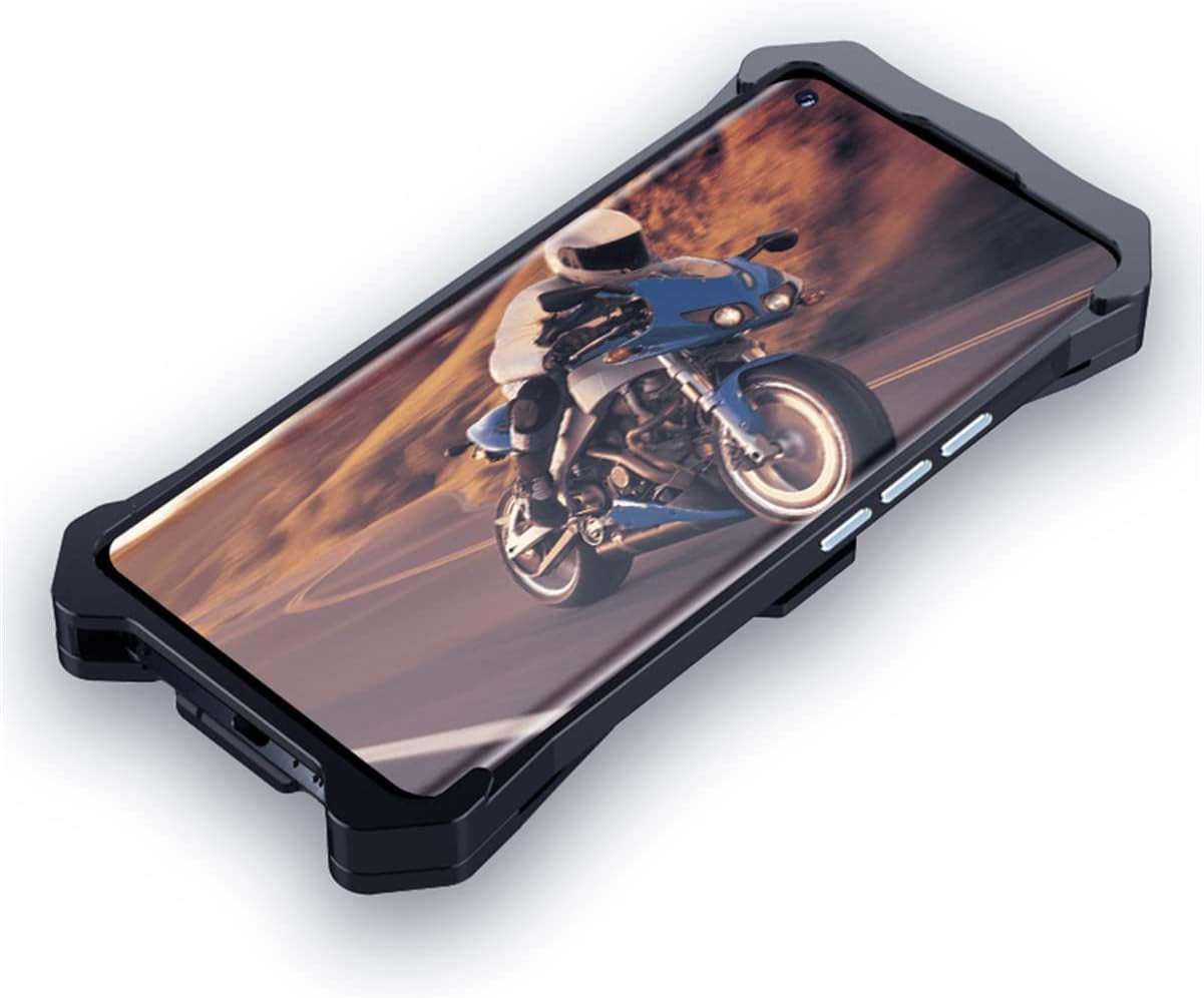 DAYJOY Cool Design Aluminum Case Compatible with Xiaomi 11 Ultra,Rock Punk Style Arm Shield Premium Aerospace Aluminum Metal Shockproof Bumper Frame Cover Case  DAYJOY   