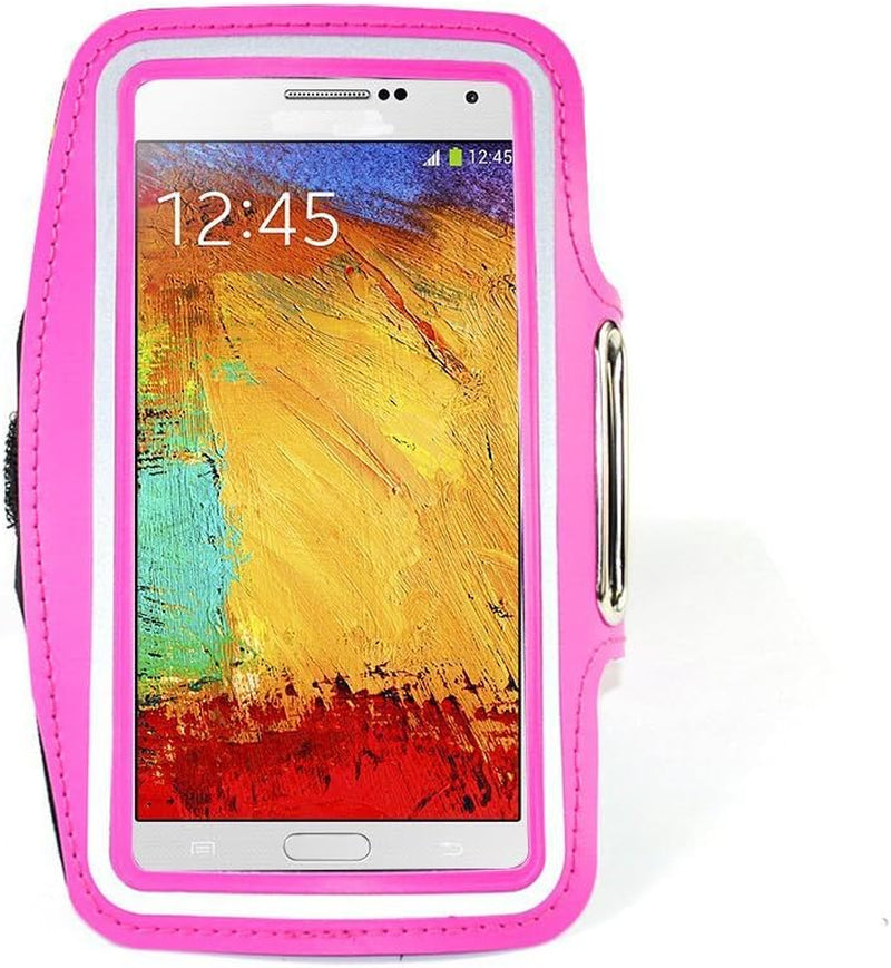 IMISSO Anti-Slip Sports Armband Case Compatible for Samsung Galaxy Note 2 N7100 Color Yellow  IMISSO Light Purple  