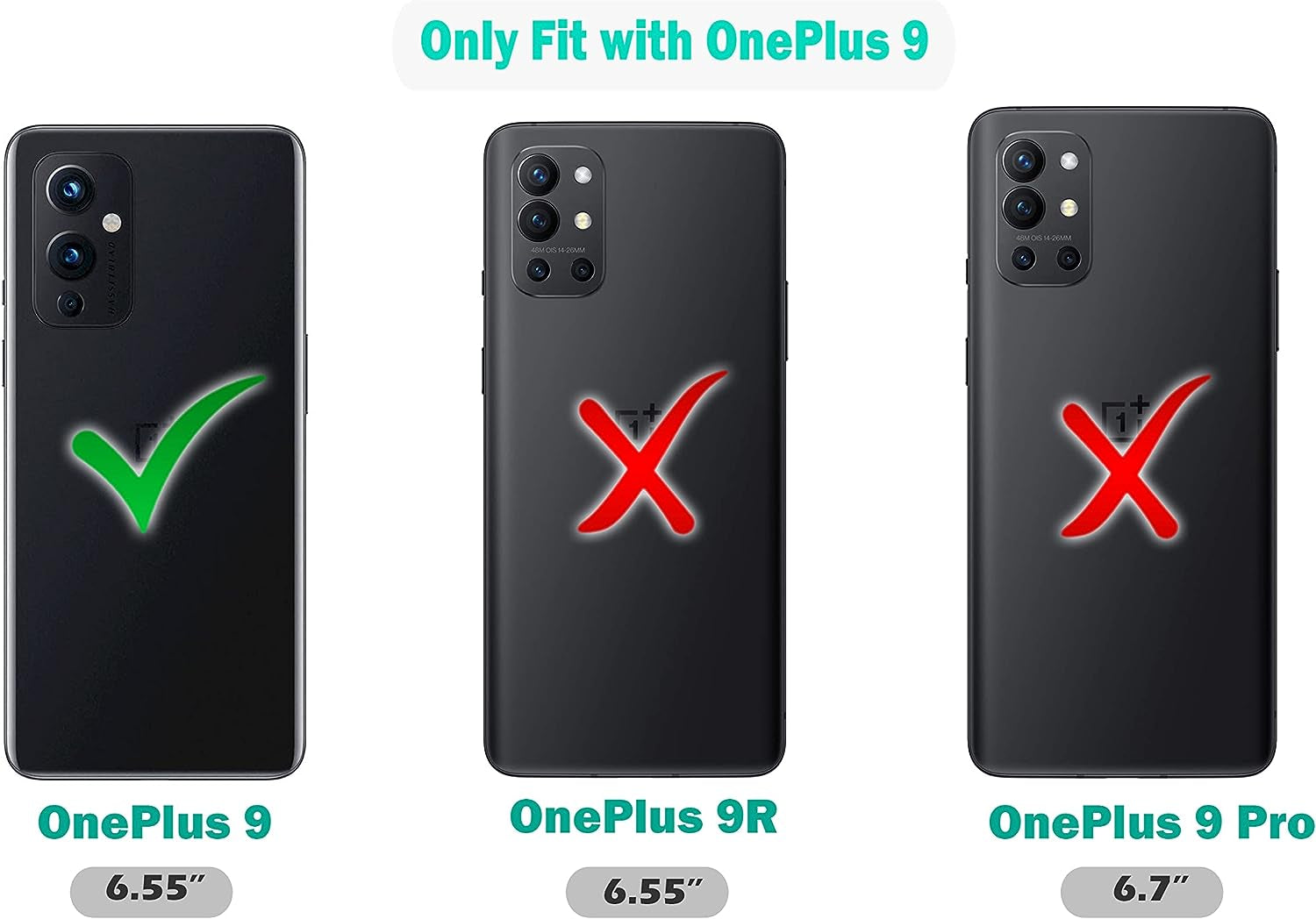 Glisten - Oneplus 9 Case, Oneplus 9 5G Case, 1+ 9 5G Case - Cat Collage Design Printed Slim & Sleek Cute Plastic Hard Snap on Protective Designer Back Phone Case/Cover for Oneplus 9 5G.  Glisten   