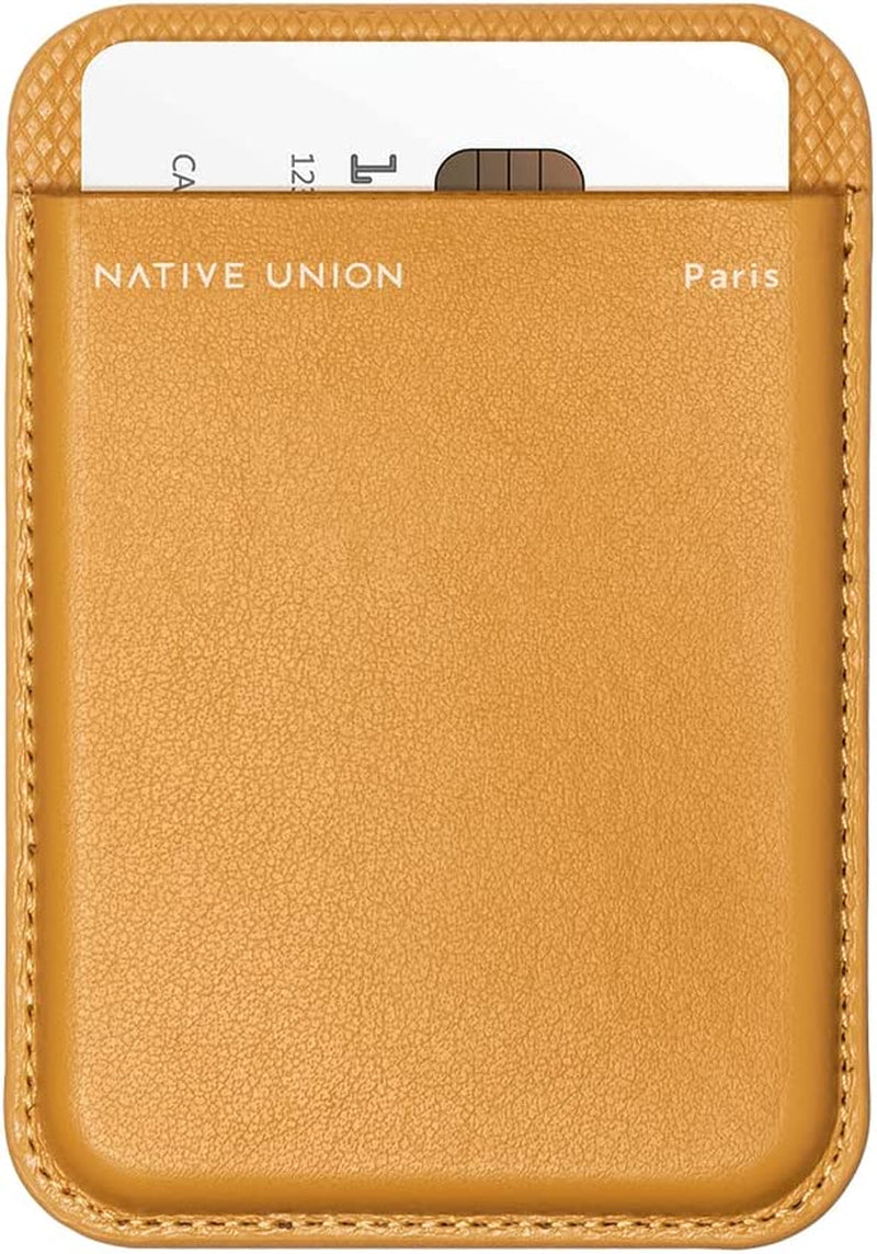 Native Union Clic (Re) Classic Wallet | Magnetic – Magsafe Compatible Card Holder – Extra Secure & Ultra Slim – Safely Stores 3 Essential Cards (Black)  Native Union Kraft  
