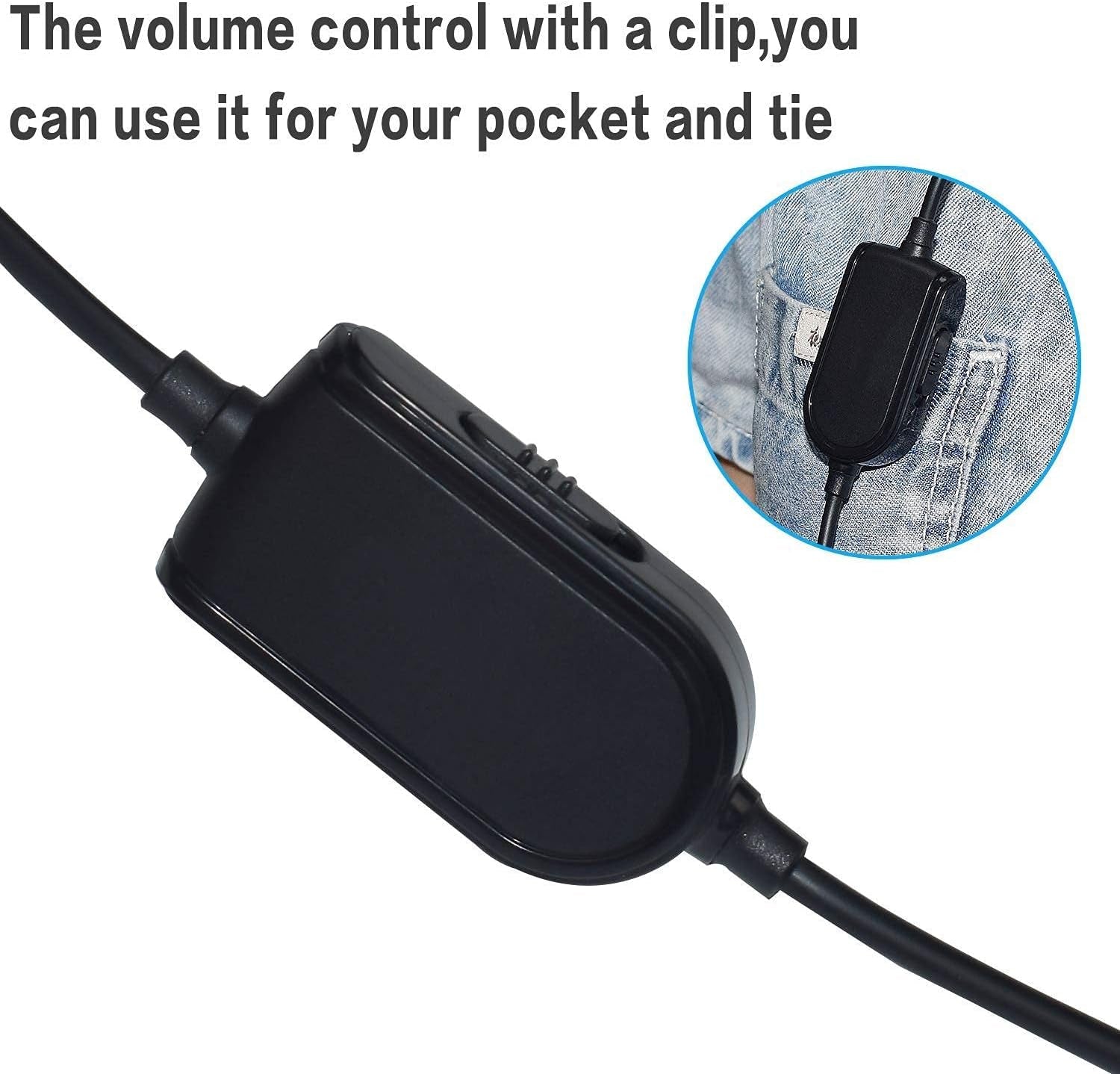 A40 Talkback Chat Inline Mute Cable Extension Cable Compatible with Astro A40 A10 Gaming Headsets Replacemnt Cord for Xbox One Play Station 4 PS4 Smartphone(6.5Ft)  Aquelo   