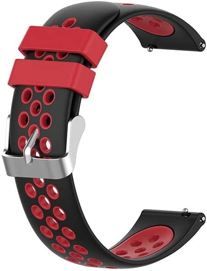 ZEDEVB Watchband for Garmin Venu Vivoactive 3 Garmin Vivoactive 3 Silicone Smart Watch Band for Vivoactive 4S 4 Forerunner 245 Strap  KANUZ D For Vivoactive 4S-18 