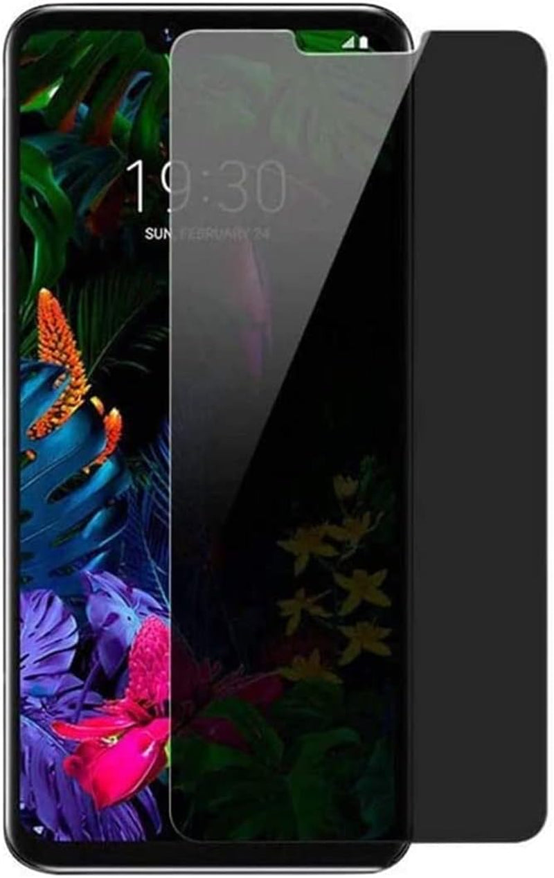VIESUP for LG G8 Thinq Privacy Glass Screen Protector – [2 Pack] Anti-Spy Privacy Tempered Glass Screen Protector for LG G8 THINQ LM-G820 2019 [No-Bubble] [Anti-Scratch] [Case Friendly] [Anti-Spy]  VIESUP   