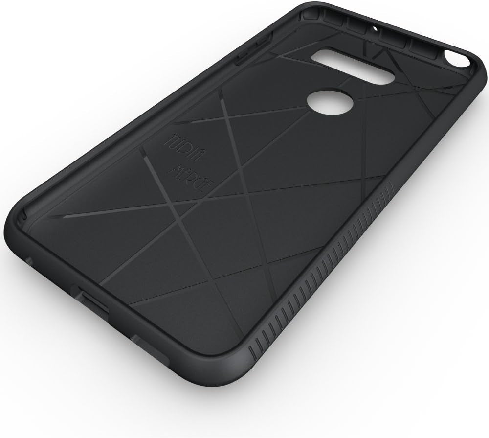 TUDIA Dualshield Designed for LG V30 Case/Lg V30+/LG V30S Case, [Merge] Heavy Duty Dual Layer Slim Case for LG V30/V30 Plus/V30S (Matte Black)  TUDIA   