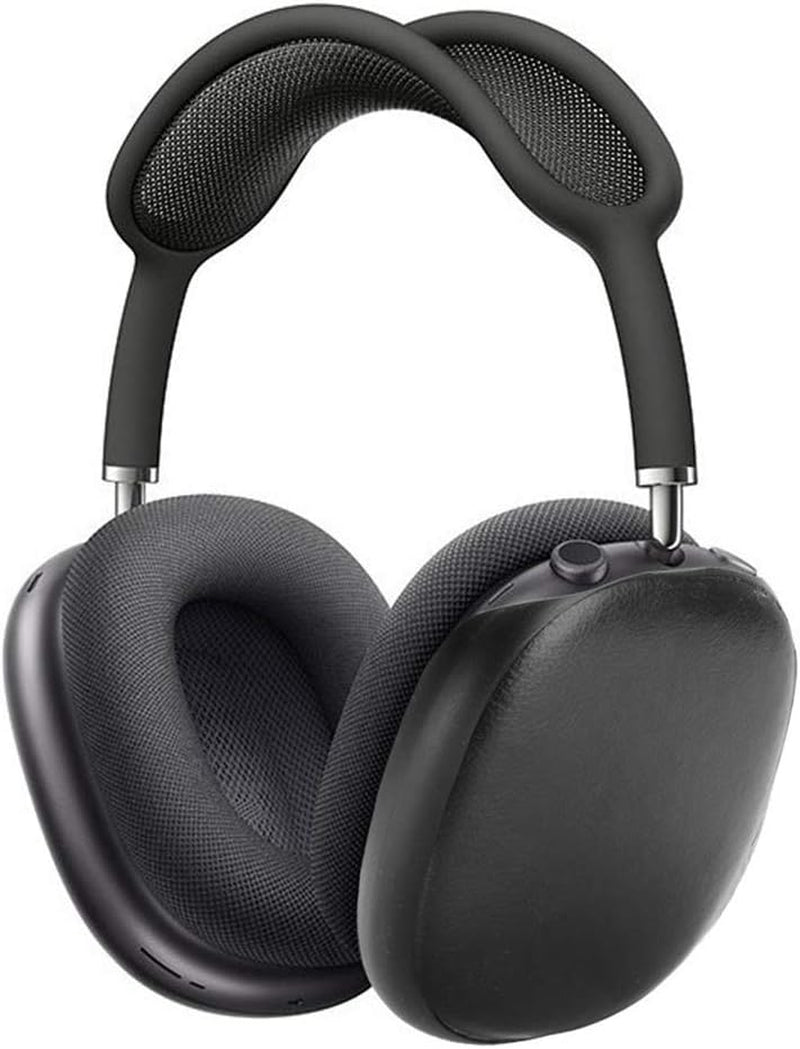 DAYJOY Leather Case Compatible with Airpods Max, Glossy Effect Soft Leather Protective Case Cover for Airpods Max (Black)  DAYJOY   