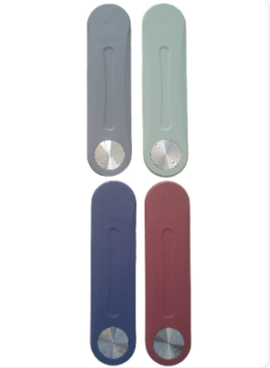 Laptop Mobile Phone Portable Holder 2 in 1 Magnetic Smart Folding Phone Holder Side Mount Screen Universal Stand (Blue)  SY Tech Co.   