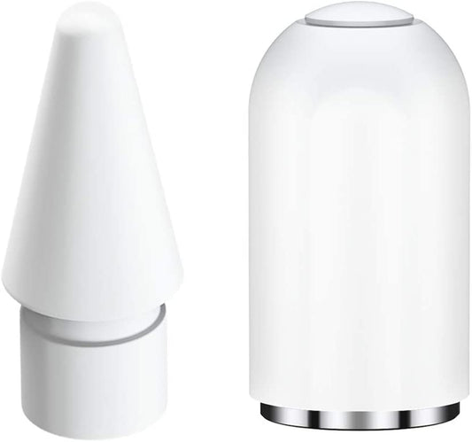 APETOO Compatible with Apple Pencil Tip and Cap Replacement for Apple Pencil 1St Generation, Ipencil Cap Magnetic + Pencil Nib Ipencil Tip for Ipad Pro 12.9/10.5/9.7 Inch Pencil High Sensitivity  APETOO   