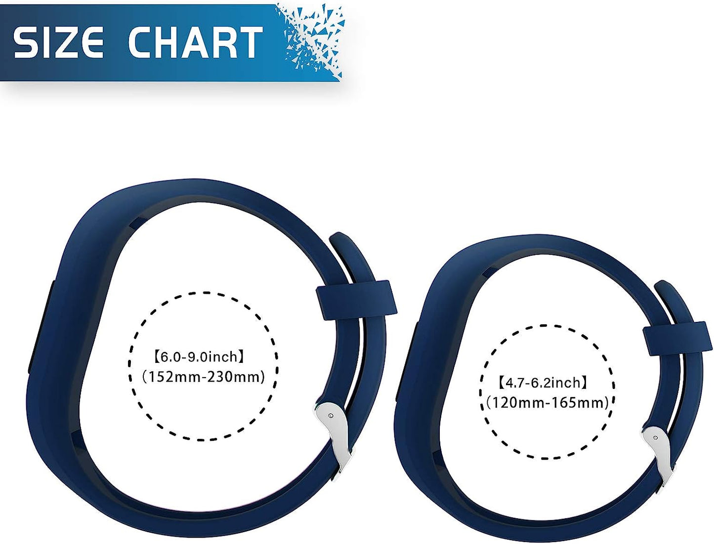 Ibrek for Garmin Vivofit 3/Jr/Jr 2 Bands, Adjustable Replacement Wristbands with Watch Buckle for Kids Women Men(No Tracker)  iBREK   