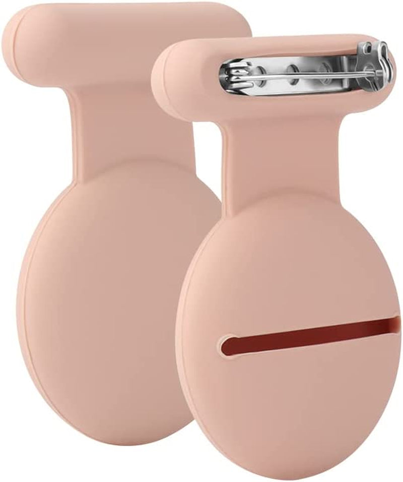 Airtag Hidden GPS Tracker Case,Airtag for Kids,Elderly,Pet,Clothing (Navy Blue&Blue)(Not GPS Included)  WALLFID Pro,Pink 2PCS  