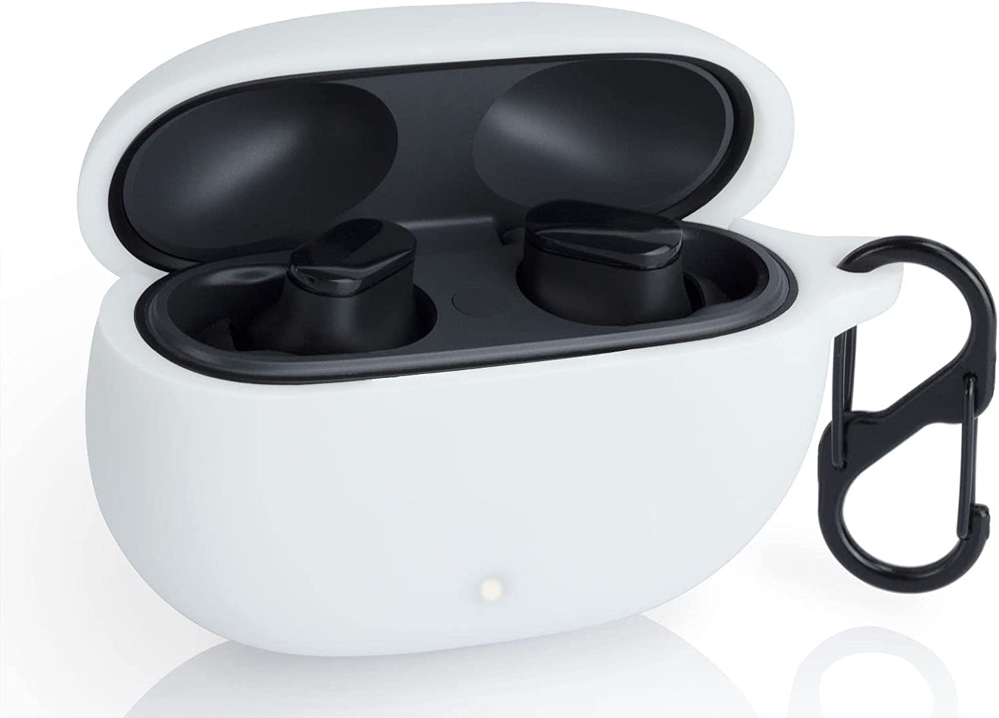 Case Cover Replacement for Beats Studio Buds 2021 New Wireless Earbuds, Black Silicone Protective Skin Sleeve - LEFXMOPHY  LEFXMOPHY White  