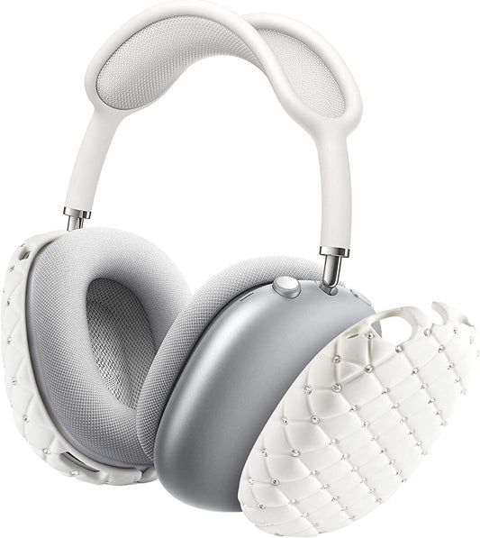 VISOOM Airpod Max Case Cover - Airpods Max Bling Cases Women Crystal TPU Soft Anti-Scratch Protective Girl Accessories for Apple Airpods Max  VISOOM   