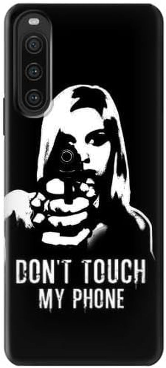 R2518 Do Not Touch My Phone Case Cover for Sony Xperia 10 V  jjphonecase   