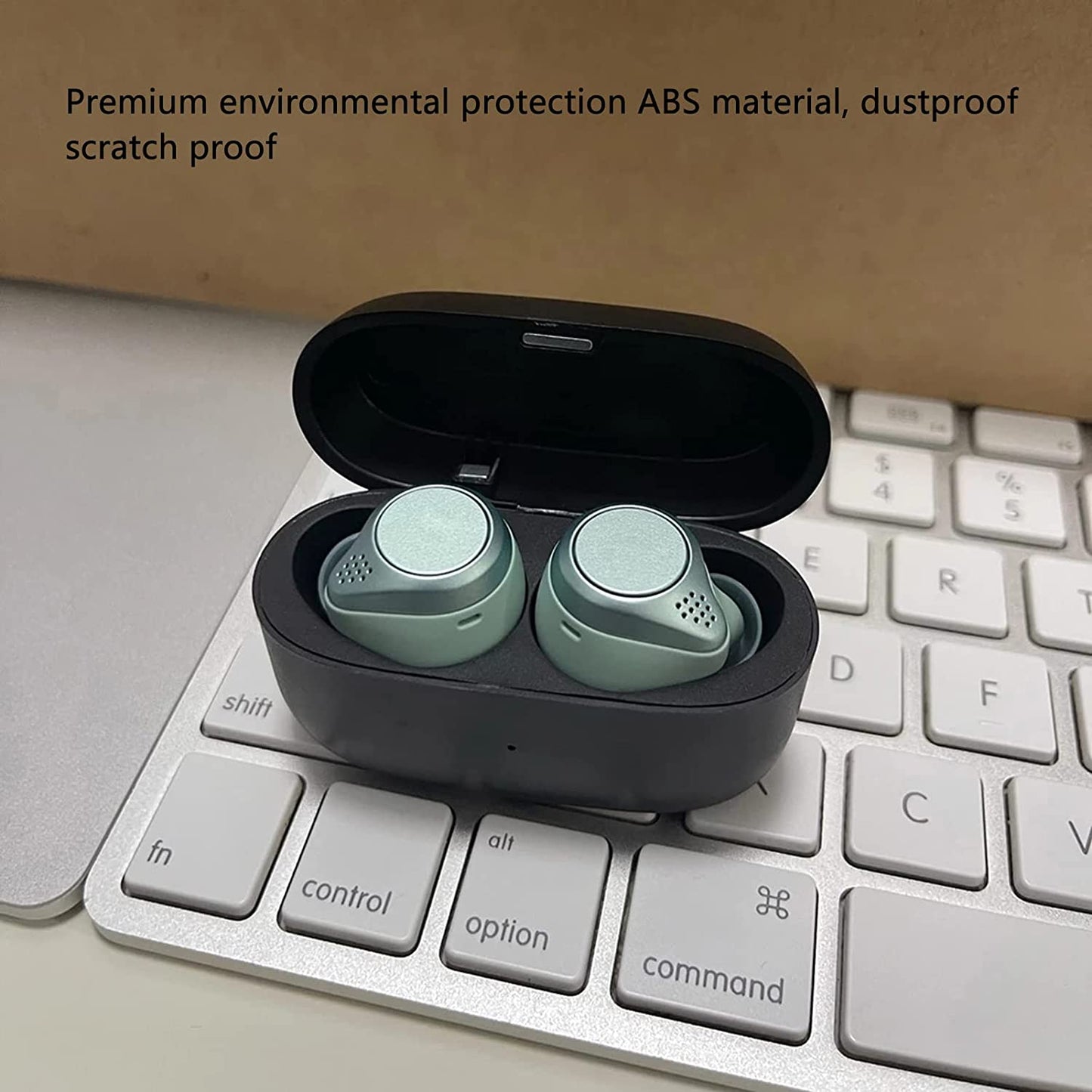 Wireless Earbuds, Charging Case Box Earphone Replacement Earbuds, Jabra 75 Elite Accessory for Jabra Elite 75T Active Accessories  Akozon   